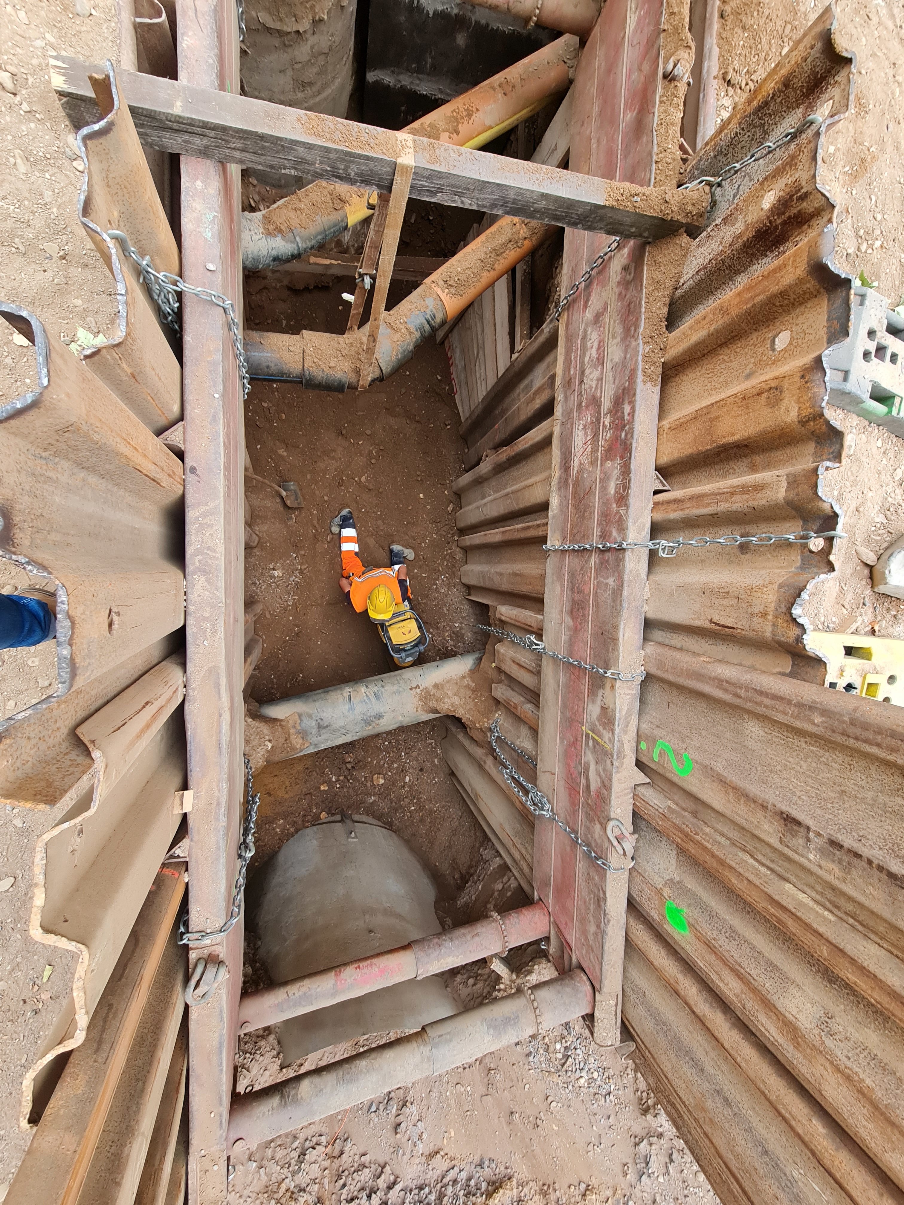 Kanalbau Baugruben Spezialtiefbau 20