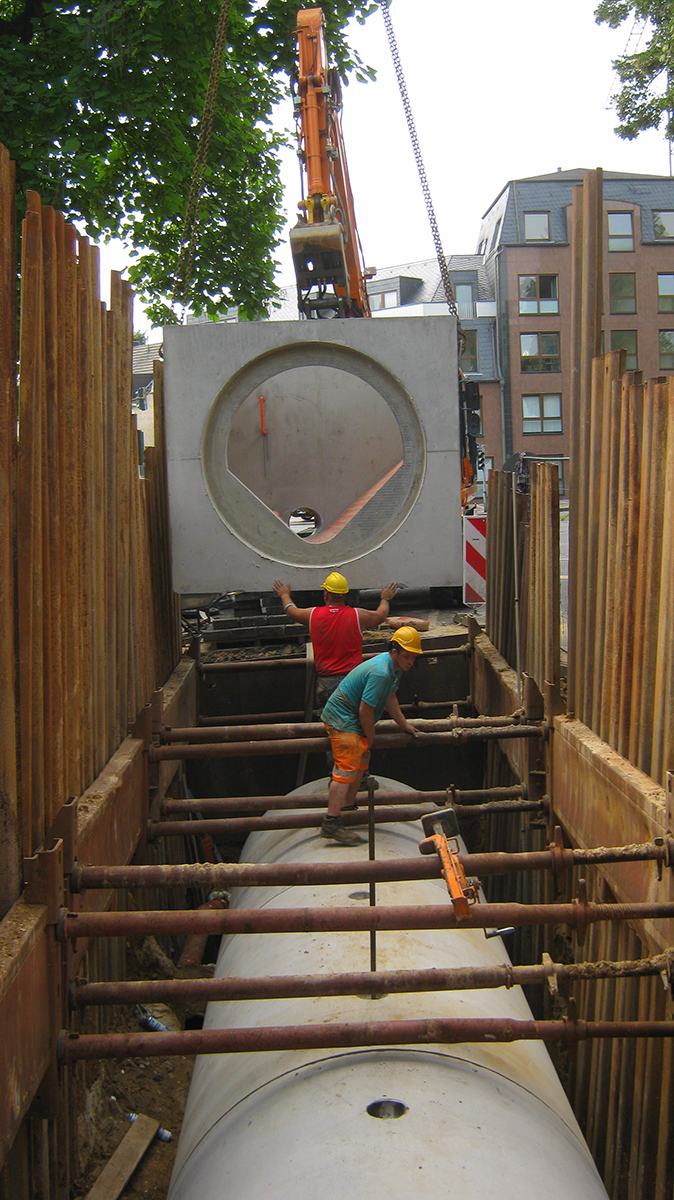 Kanalbau Bauwerke Kanäle 06