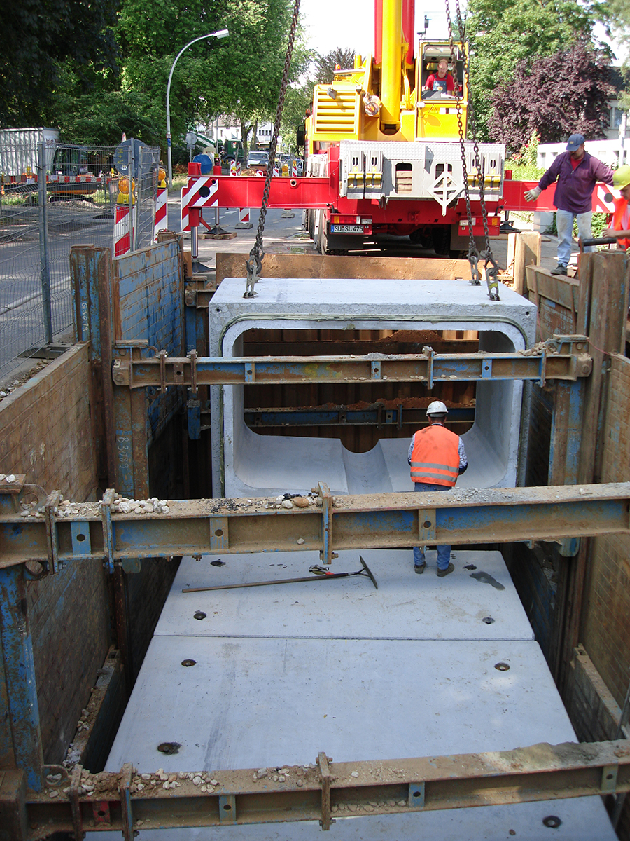 Kanalbau Bauwerke Kanäle 08